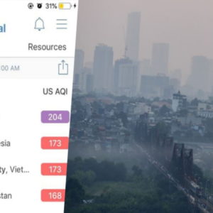 Công bố khí độc, AirVisual bị tấn công – Triệu người mắc bệnh, Hà Nội ỉm tin buồn