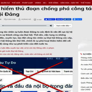 Vì sao báo Nhà nước nói thông tin ‘xấu, độc, chống phá Nhà Nước và Đại Hội Đảng’ tăng cao?